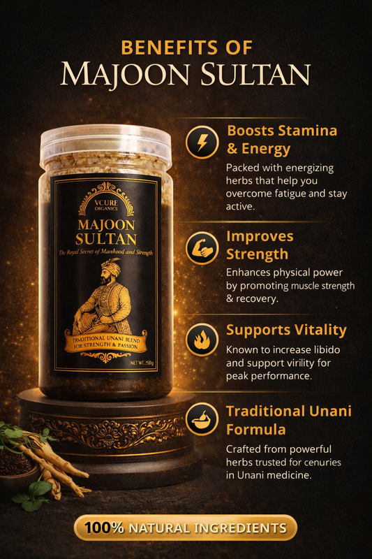 Majoon Sultan – Unani Herbal Vitality & Stamina Supplement (500g)