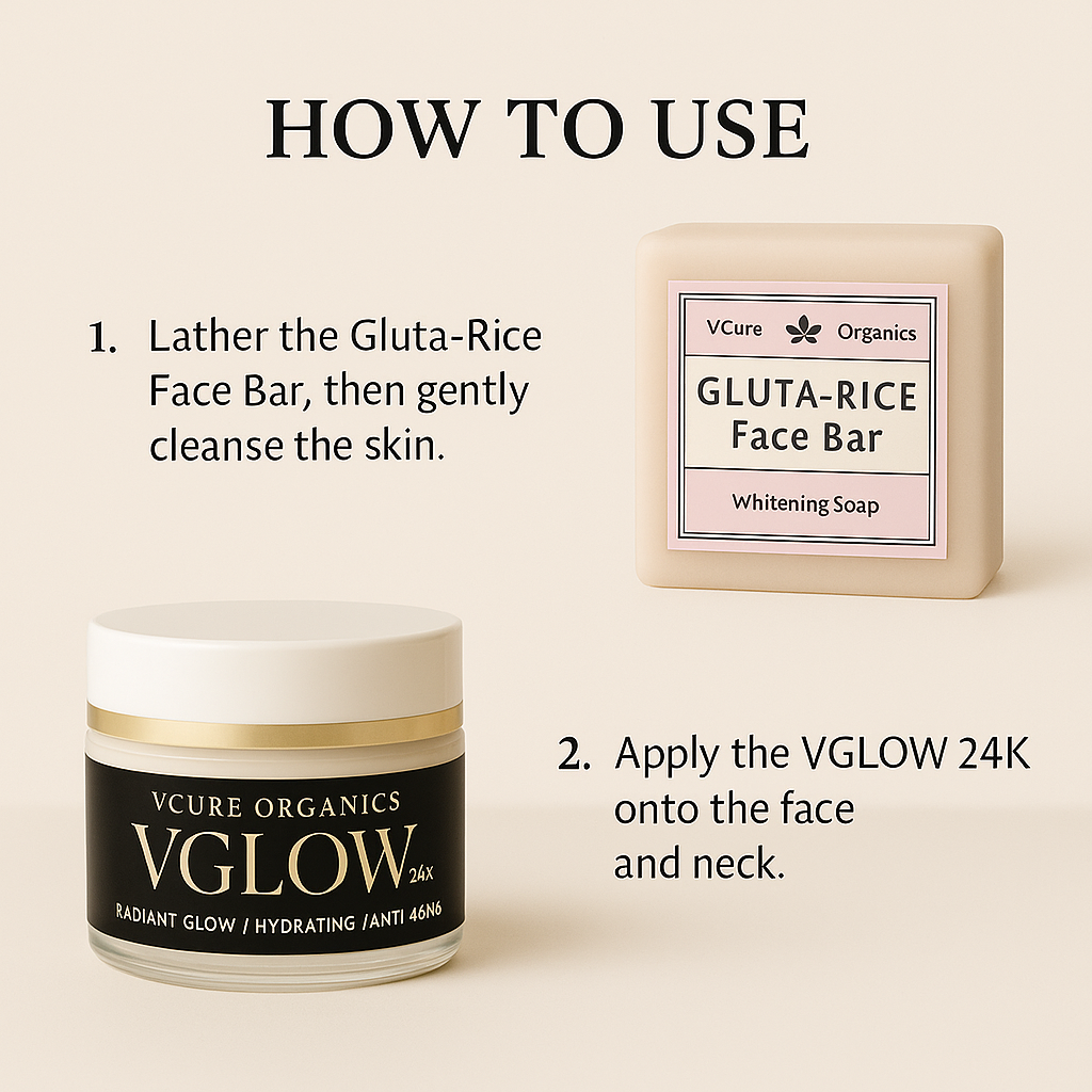 Skin Whitening Kit by VCure Organics