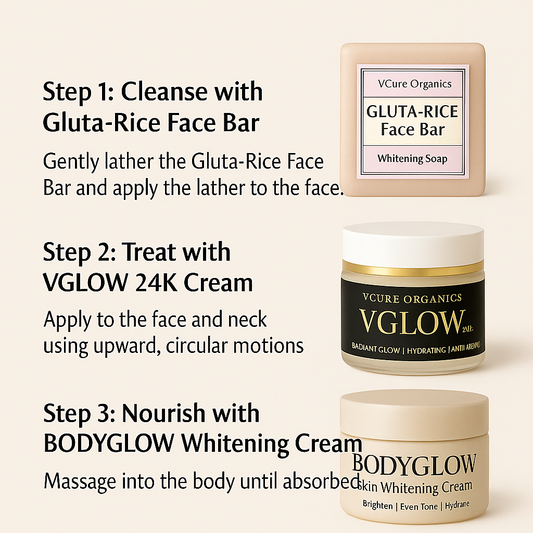VCure Organics Body Whitening Kit