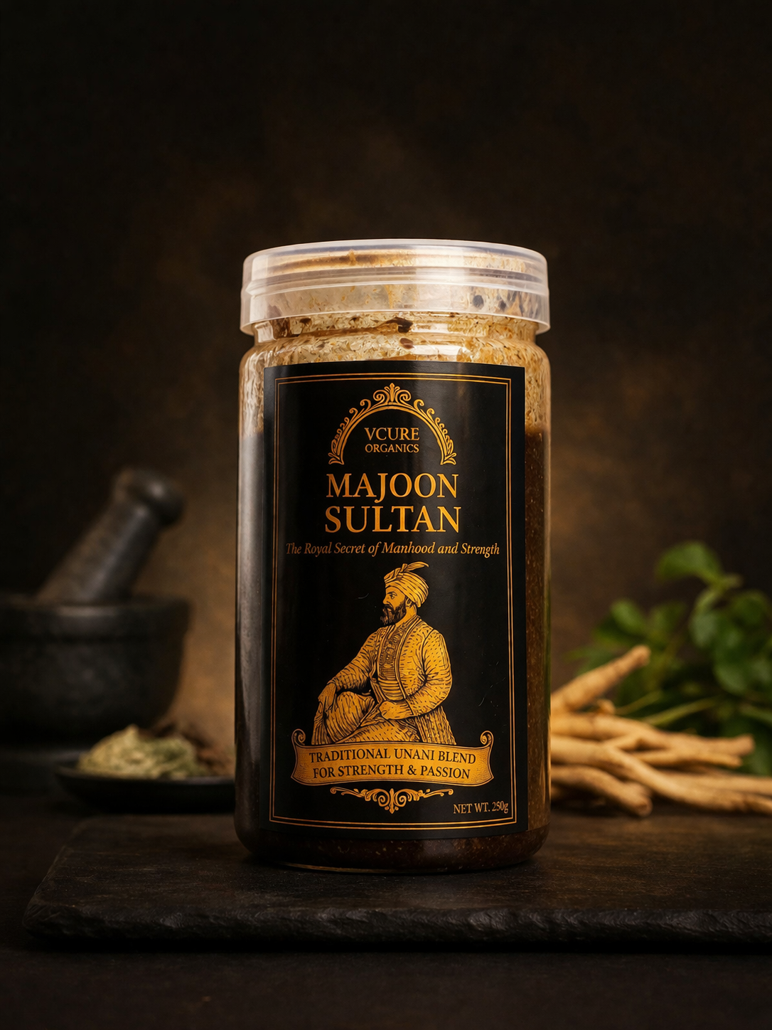 Majoon Sultan – Unani Herbal Vitality & Stamina Supplement (500g)