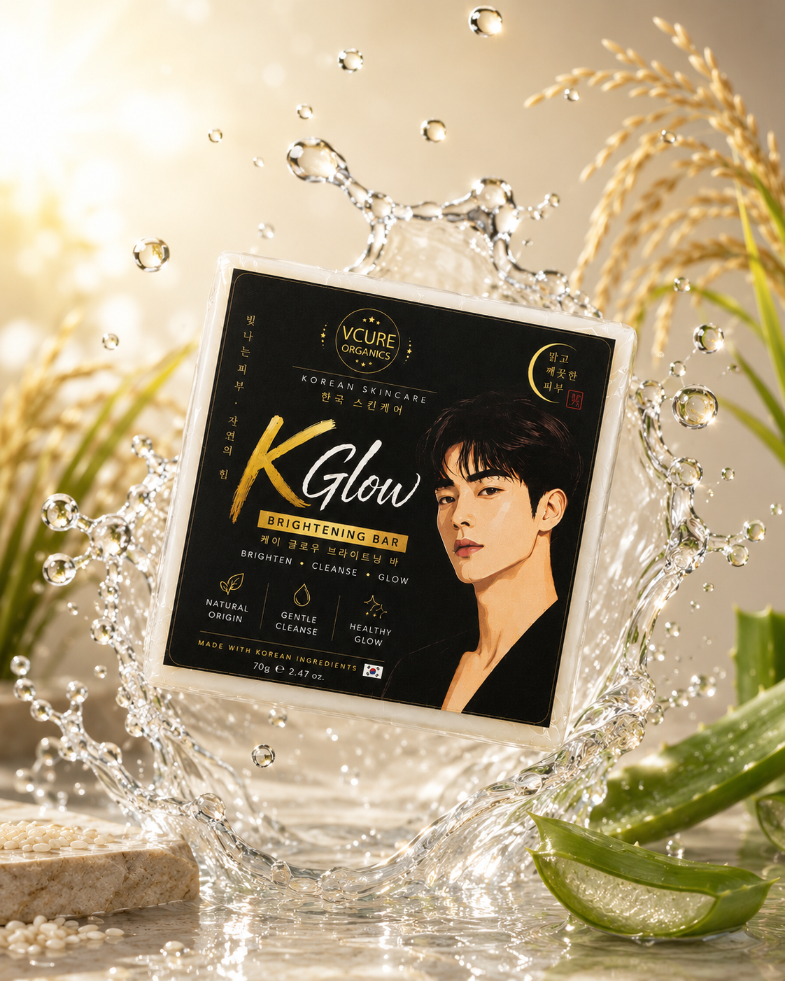 Korean Rice Brightening Soap