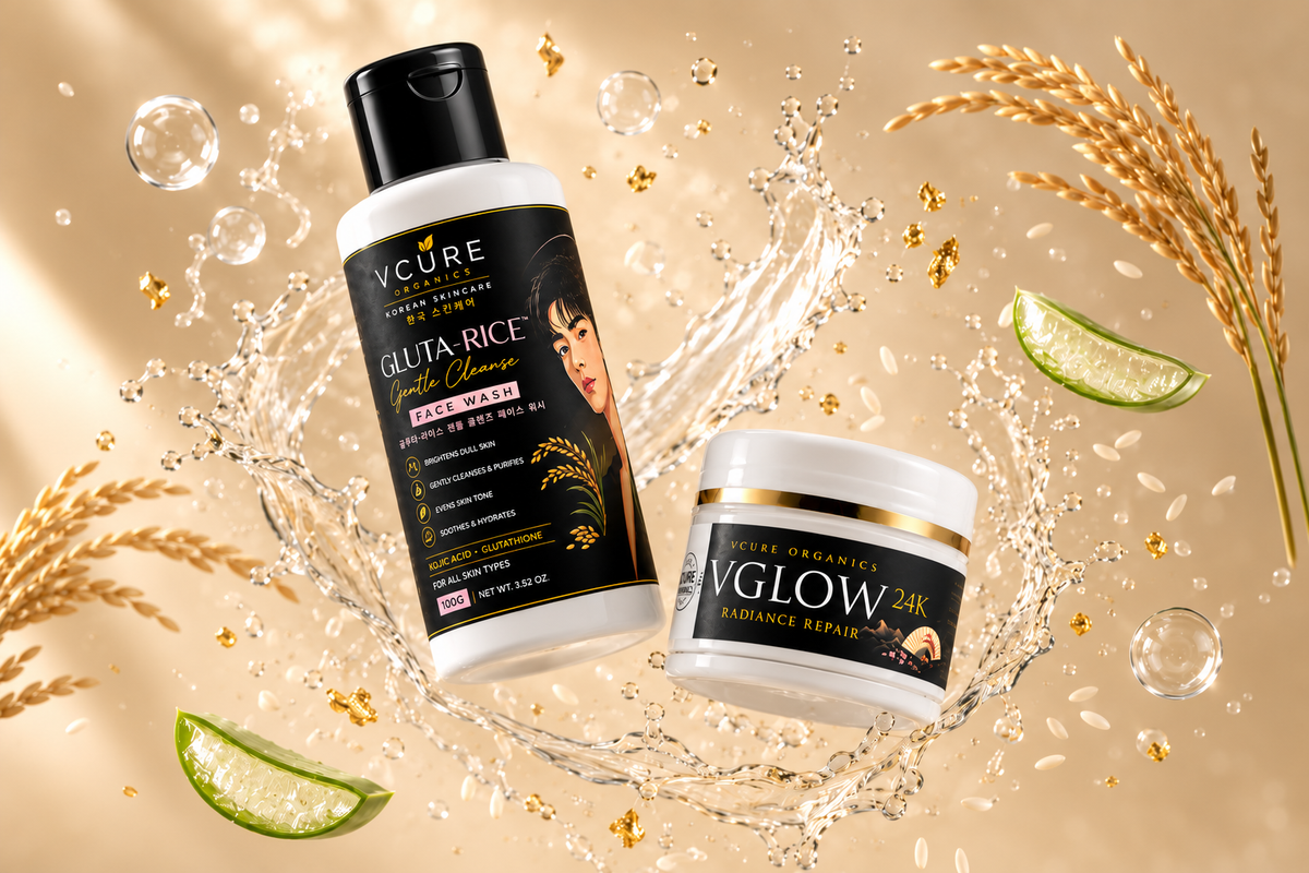 VCure Organics Skin Reversal Duo™ | Gentle Cleanse & Radiance Repair