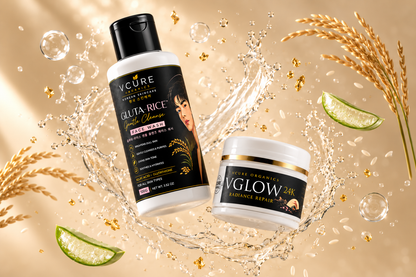 VCure Organics Skin Reversal Duo™ | Gentle Cleanse & Radiance Repair