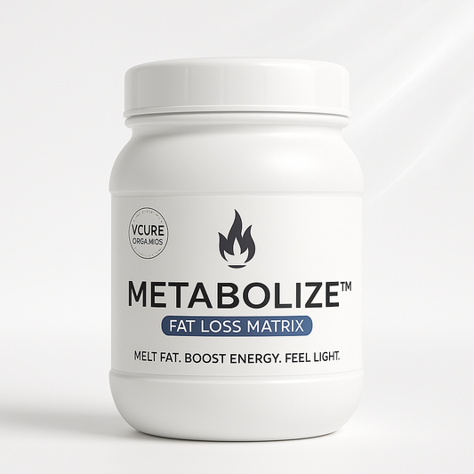 VCure Organics METABOLIZE™ Fat Loss Matrix | Natural Unani Fat Burn & Metabolism Booster